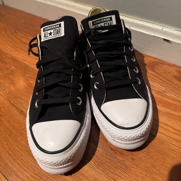 Converse Shoes - Converse Black and White High-Tops